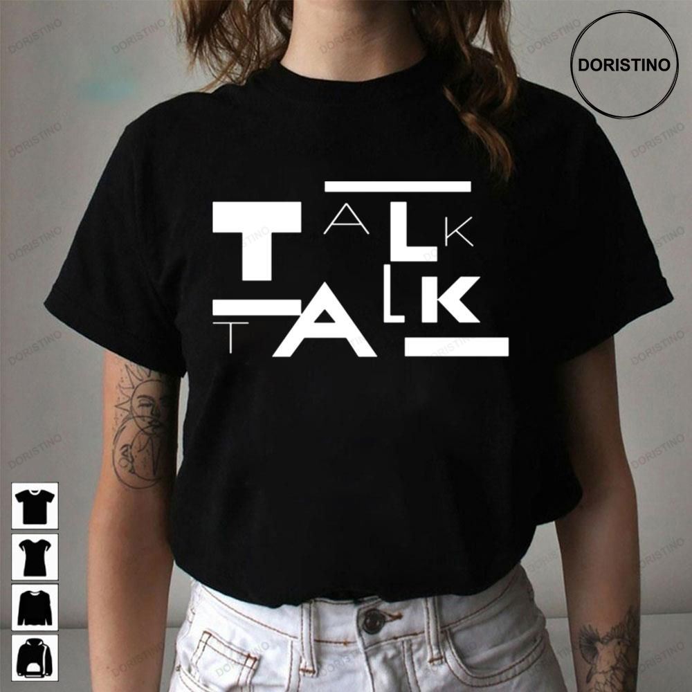 White Logo Talk Talk Awesome Shirts